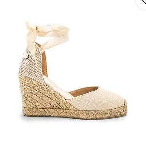 Soludos Tall Wedge - Blush - size 10
